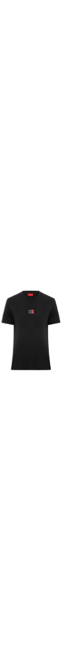 Camiseta Masculina Gradient Logo Crew Neck Danotie – Preto