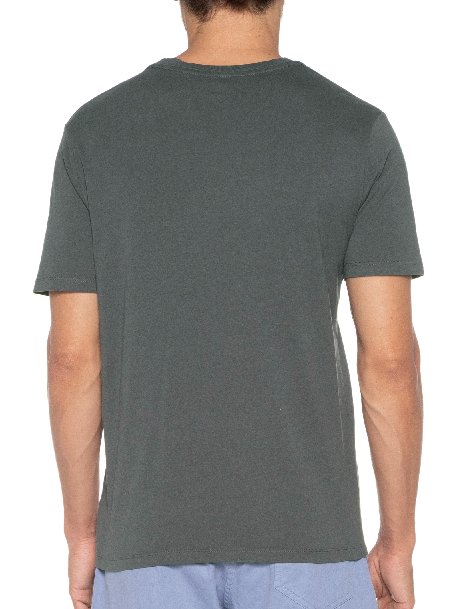 Camiseta Masculina Graphic Crewneck Tee Cinza Levi's