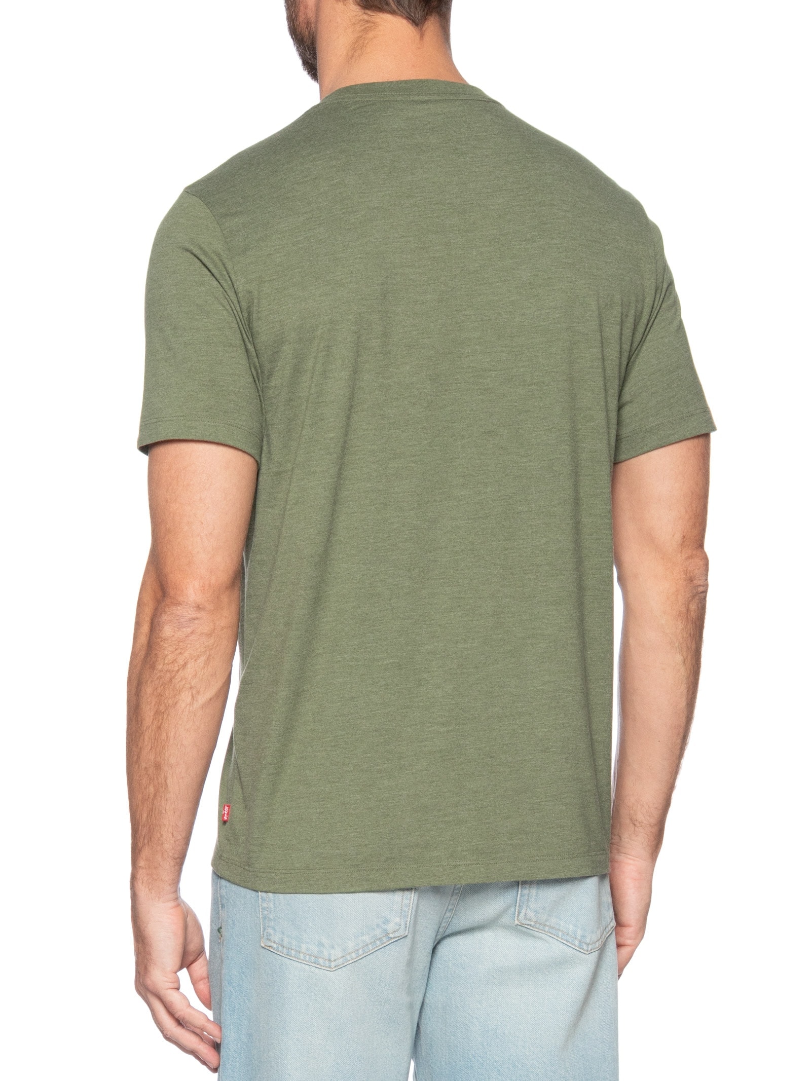 Camiseta Masculina Graphic Crewneck Tee Verde Levi's