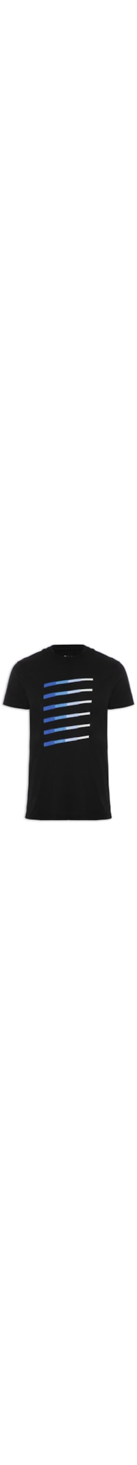Camiseta Masculina Graphic Glass - Preto