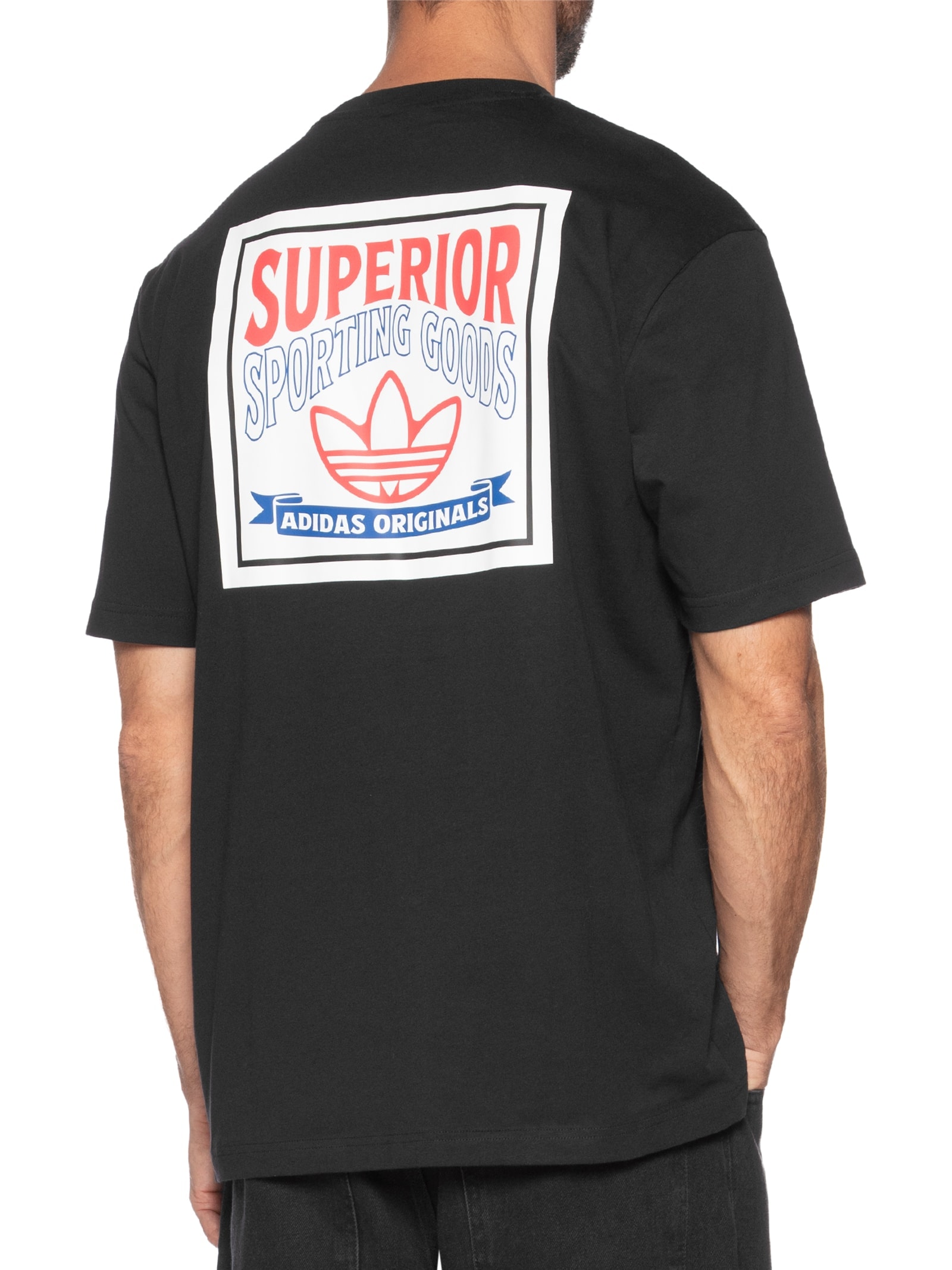 Camiseta Masculina Graphic Lo SS - Preto - Adidas Originals