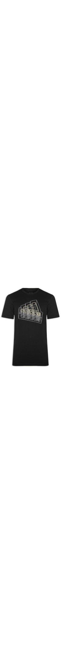 Camiseta Masculina Graphic - Preto