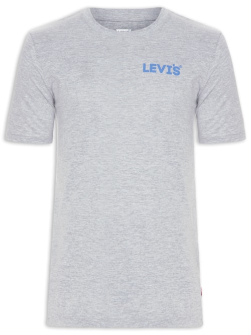 Camiseta Masculina Graphic Set-in – Cinza