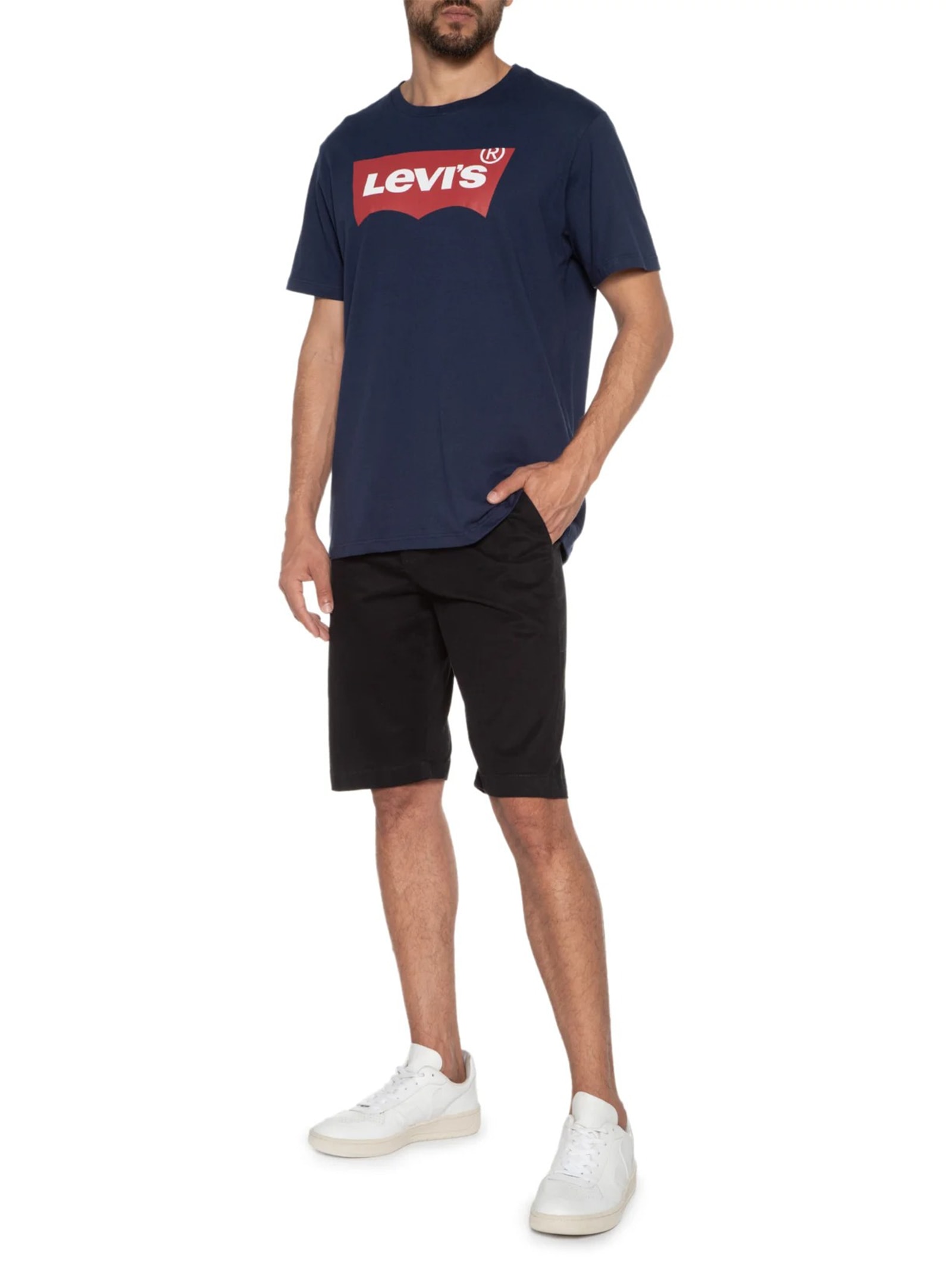 Camiseta Masculina Graphic Set-in Neck Azul Levi's