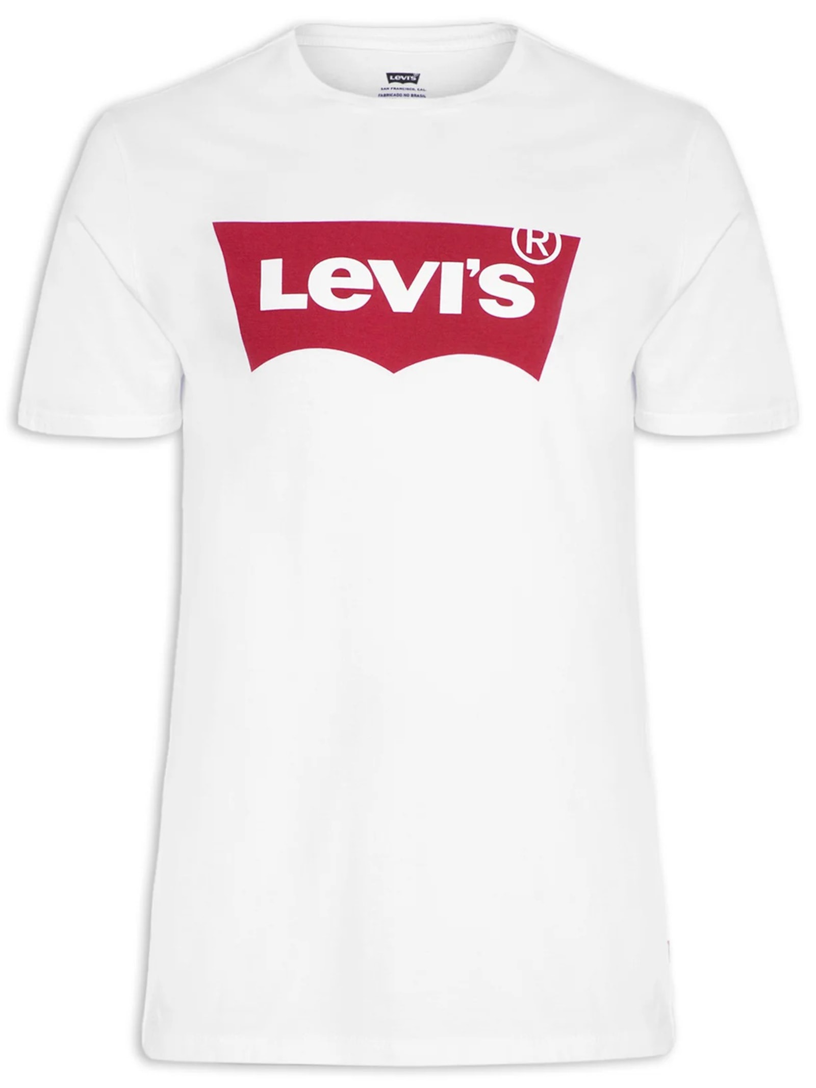 Camiseta Masculina Graphic Set-in Neck Branco Levi's