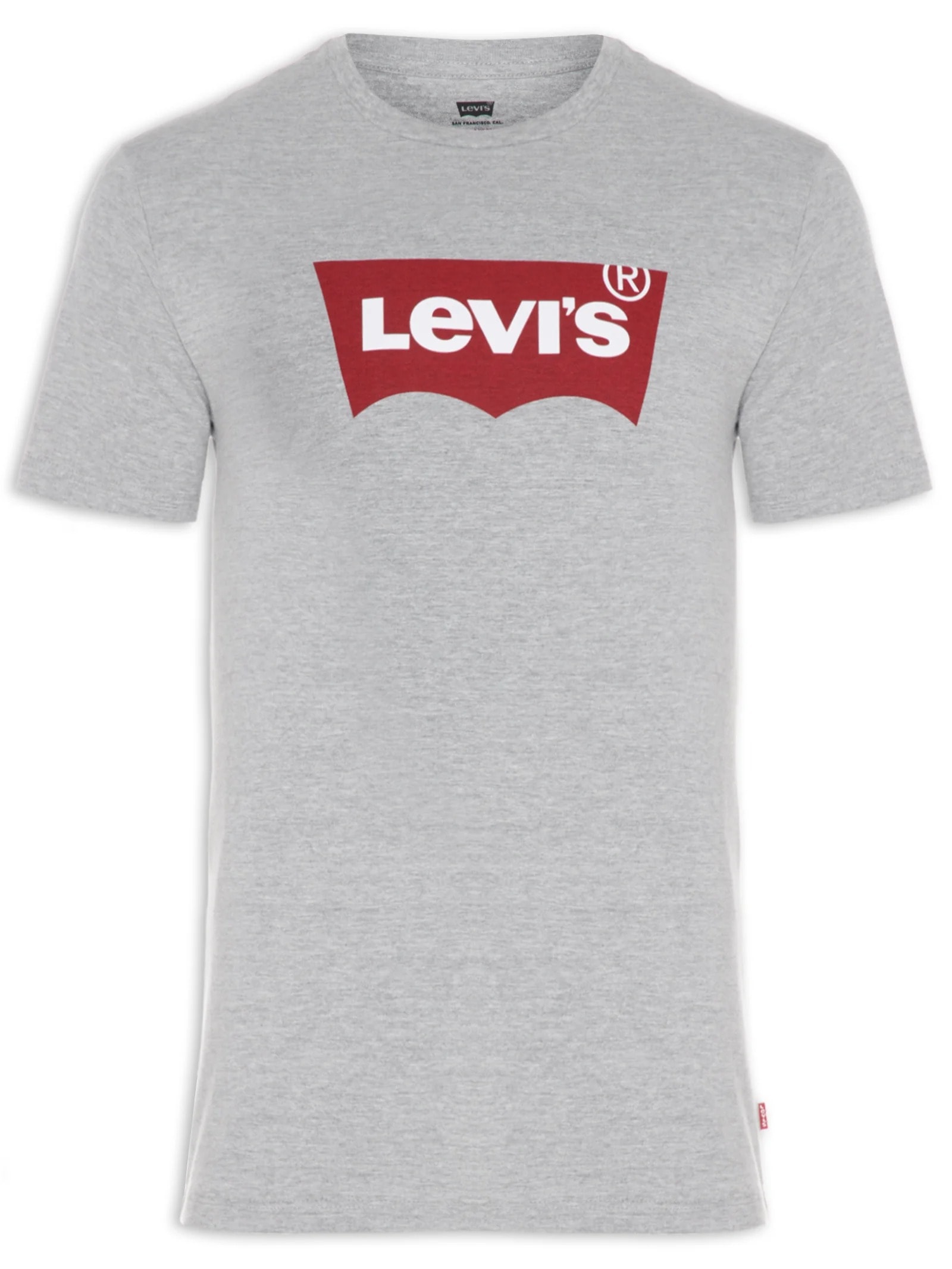Camiseta Masculina Graphic Set-in Neck Cinza Levi's