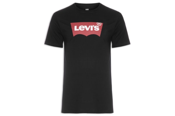 Camiseta Masculina Graphic Set-in Neck - Preto