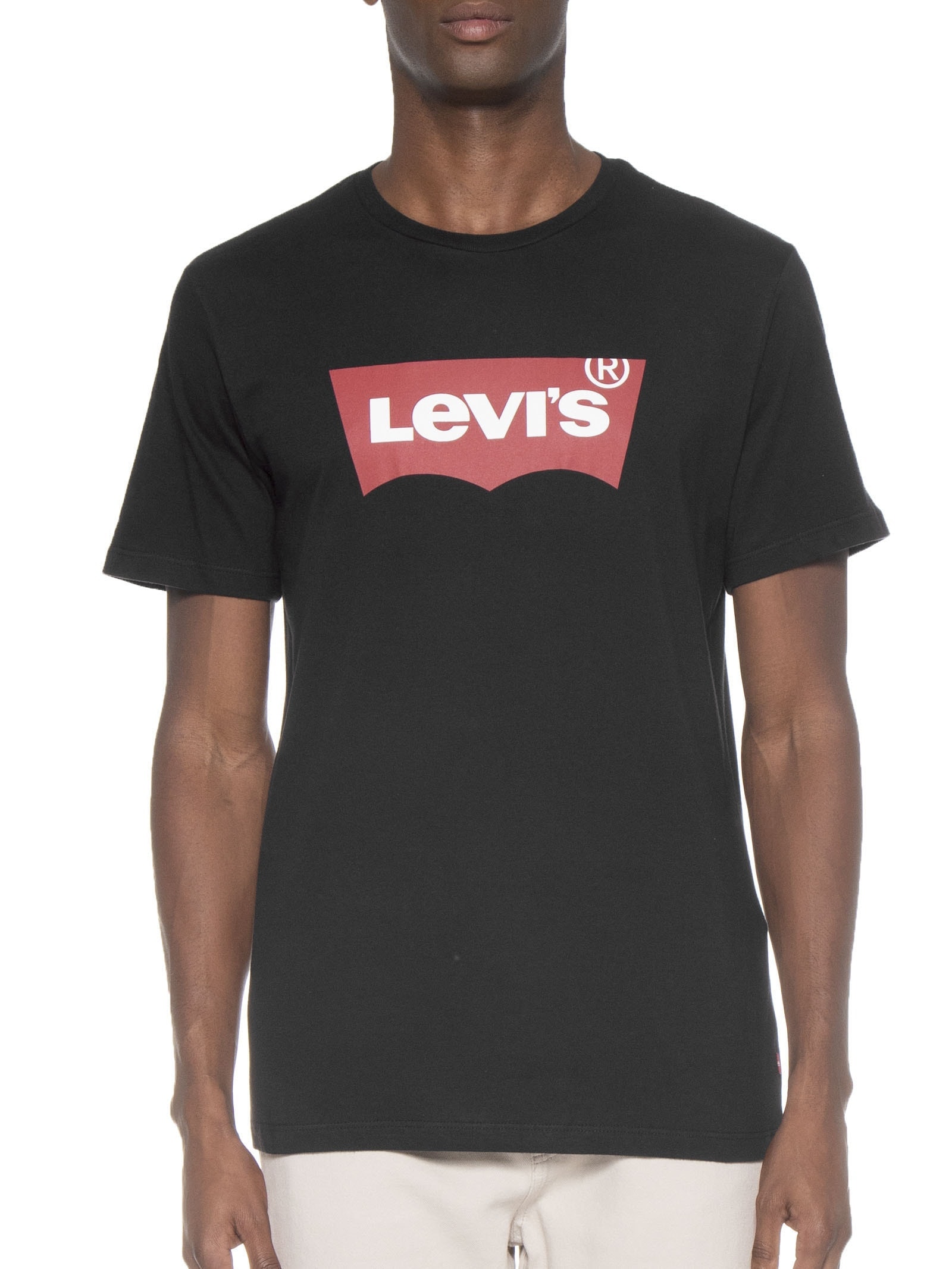Camiseta Masculina Graphic Set-in Neck Preto Levi's