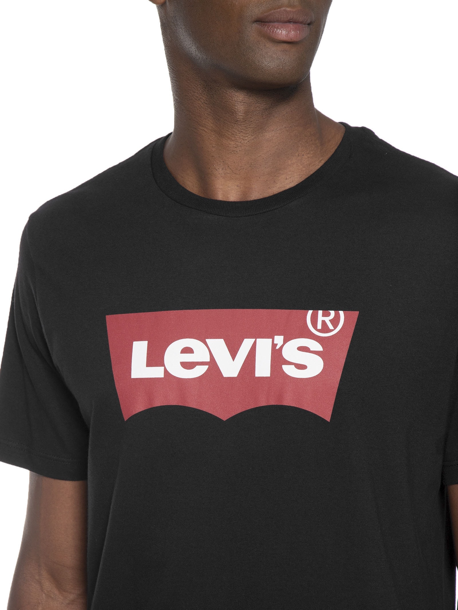 Camiseta Masculina Graphic Set-in Neck Preto Levi's