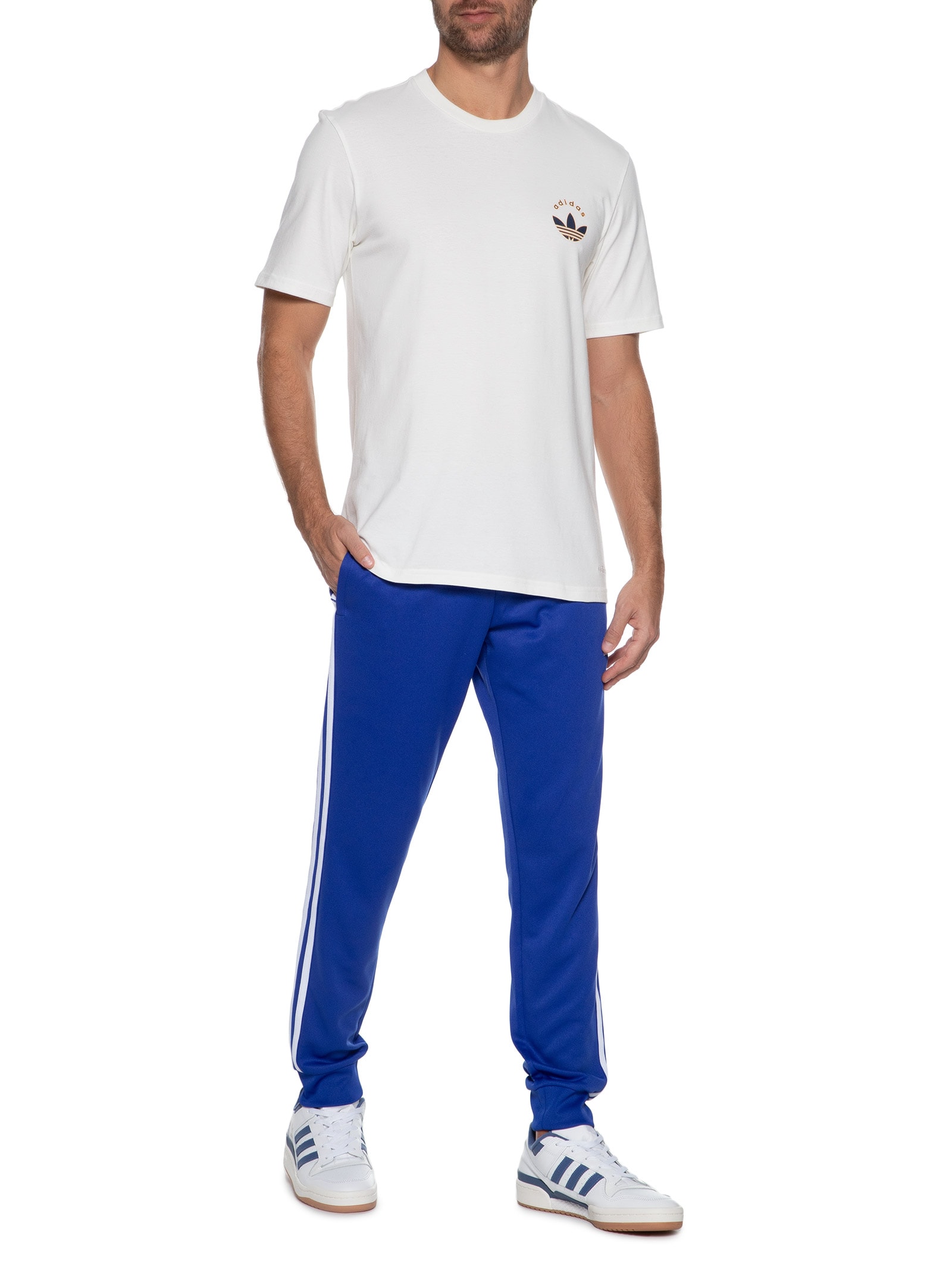 パーツ gnrnn840 Adidas Originals - Camiseta Masculina Grfx Sport Main - Marrom