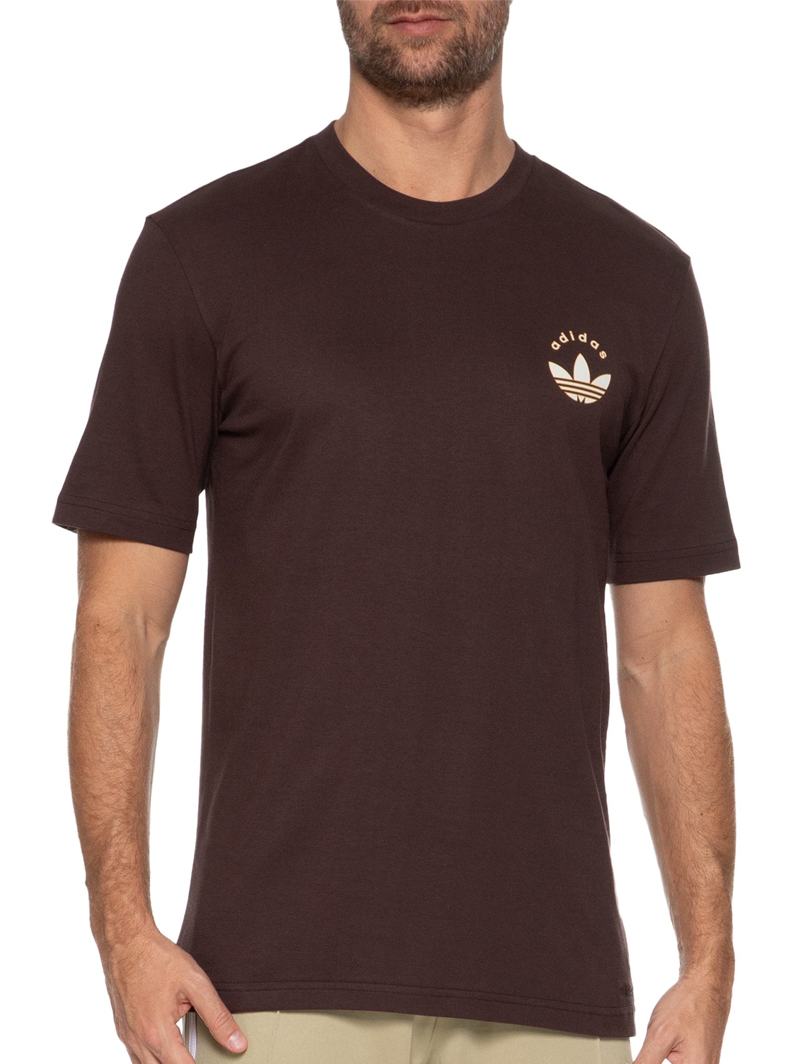 Adidas Originals - Camiseta Masculina Grfx Sport Main - Marrom