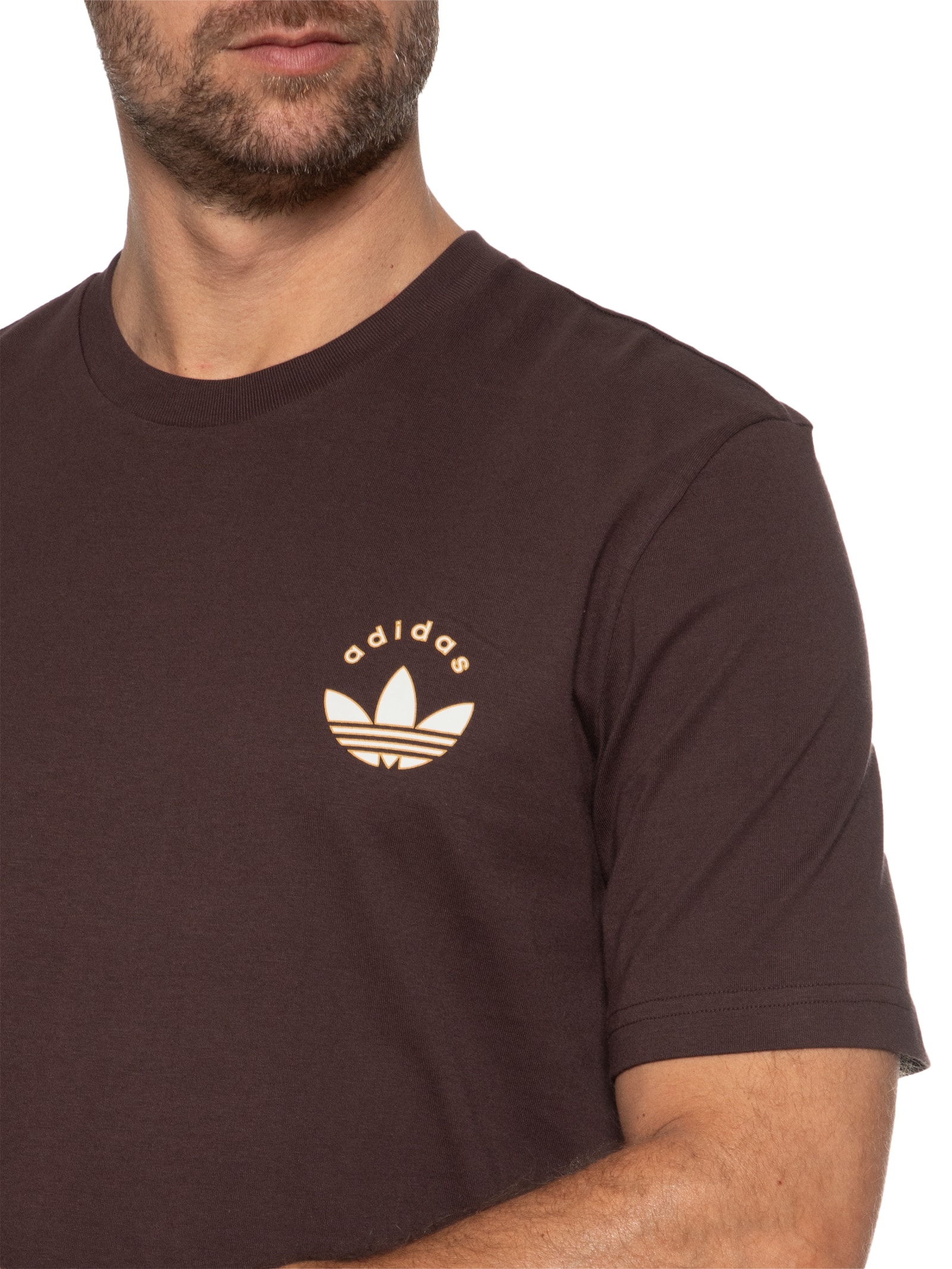 Adidas Originals - Camiseta Masculina Grfx Sport Main - Marrom
