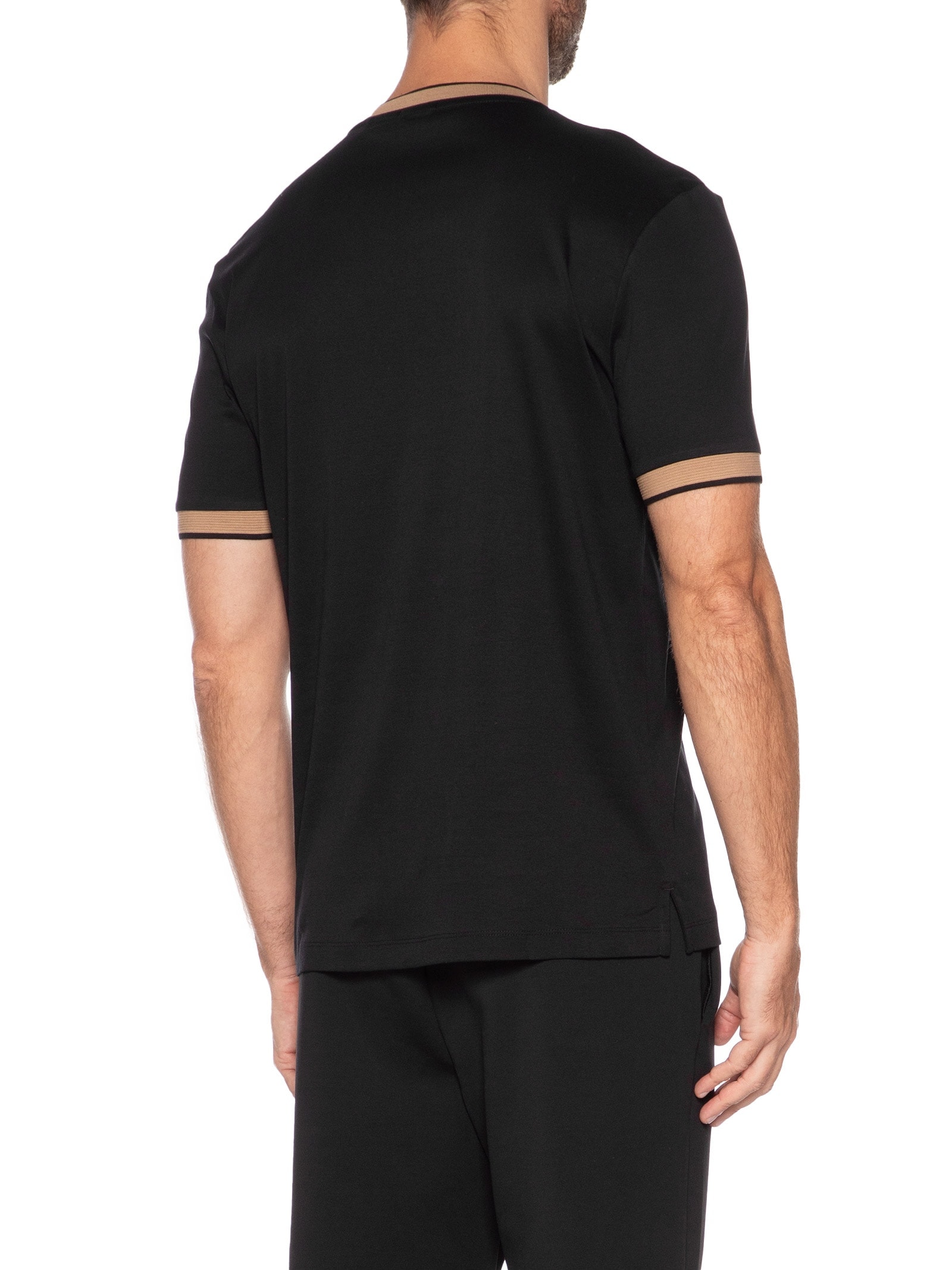 Camiseta Masculina H-Tessler 01 Preto Boss