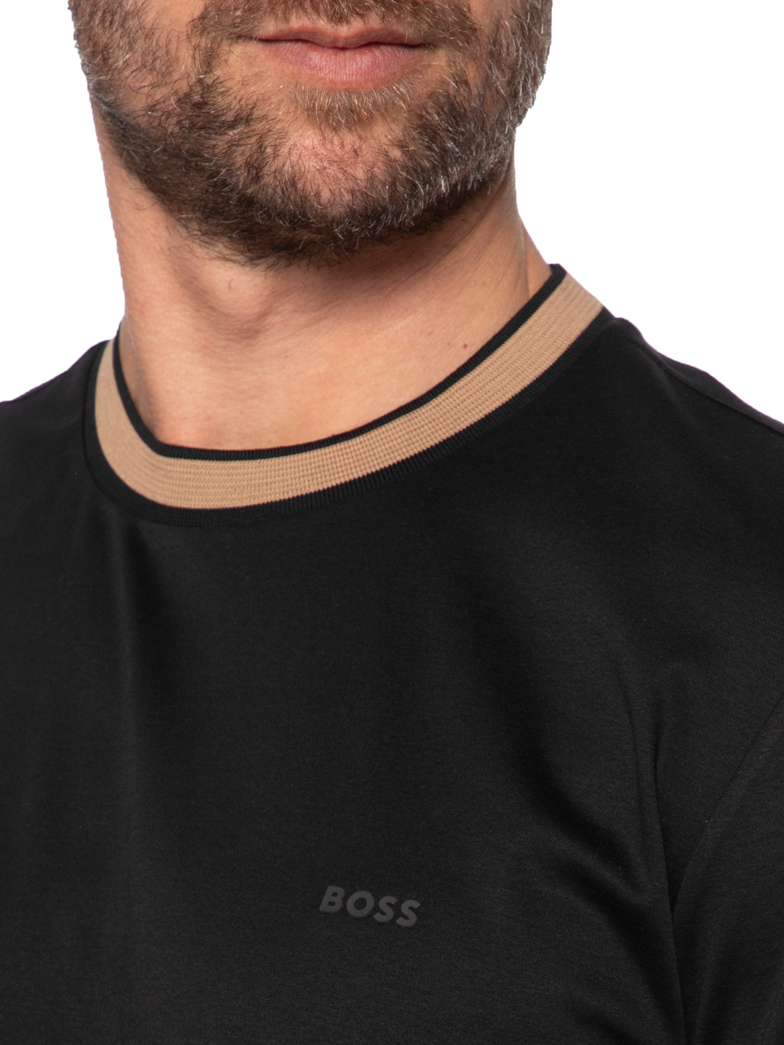 Camiseta Masculina H-Tessler 01 Preto Boss