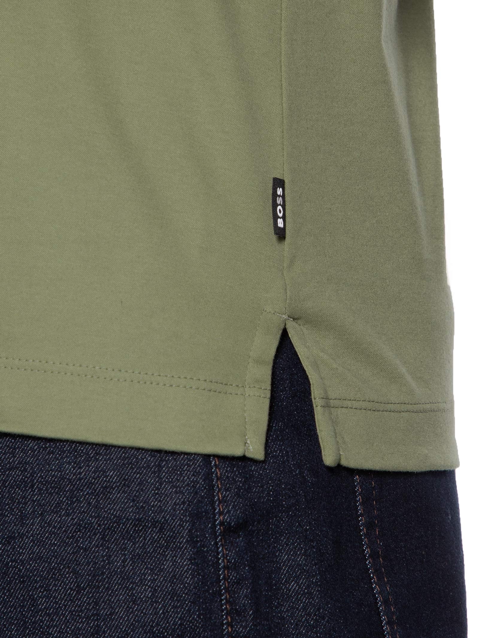 Camiseta Masculina H-Tessler 01 Verde Boss