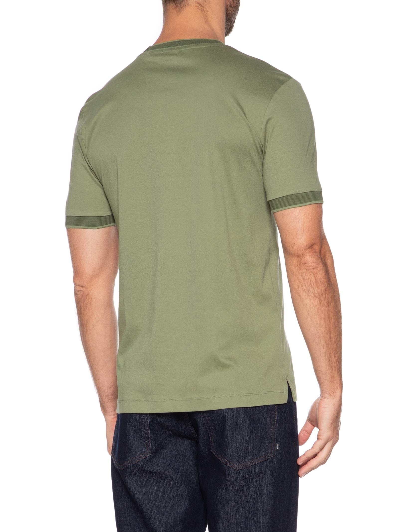 Camiseta Masculina H-Tessler 01 Verde Boss