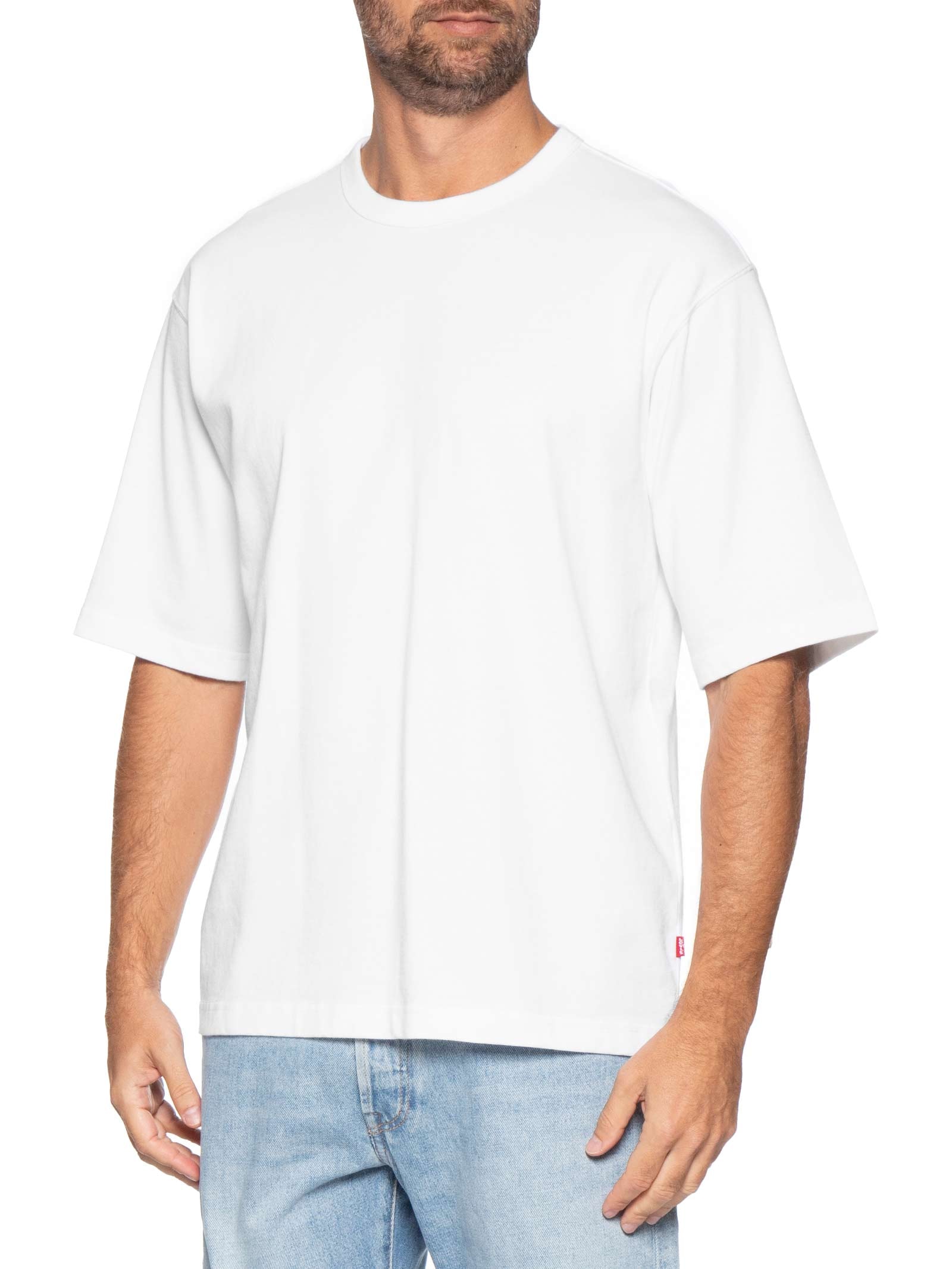 Camiseta Masculina Heavyweight Loose Branco Levi's