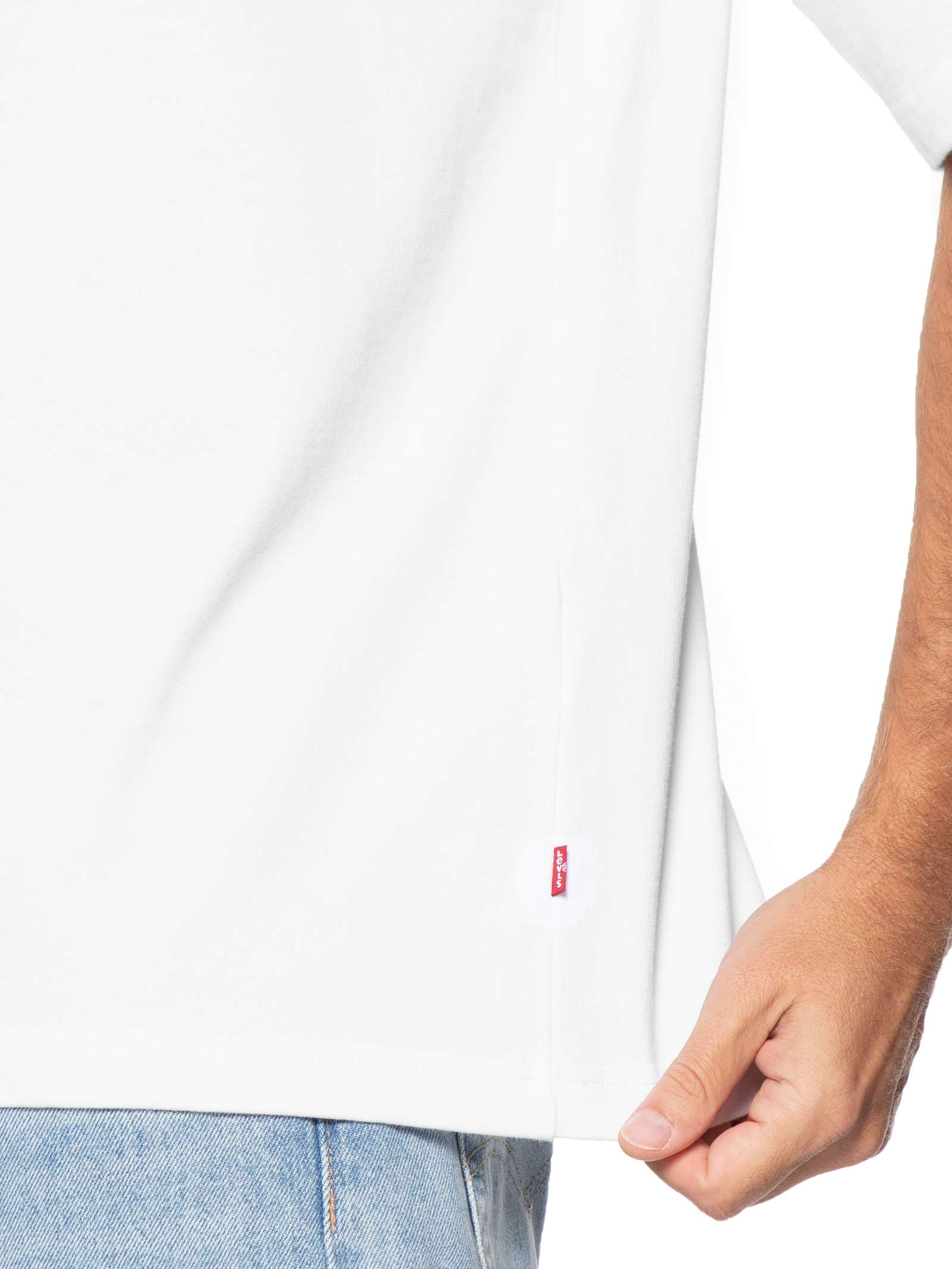Camiseta Masculina Heavyweight Loose Branco Levi's