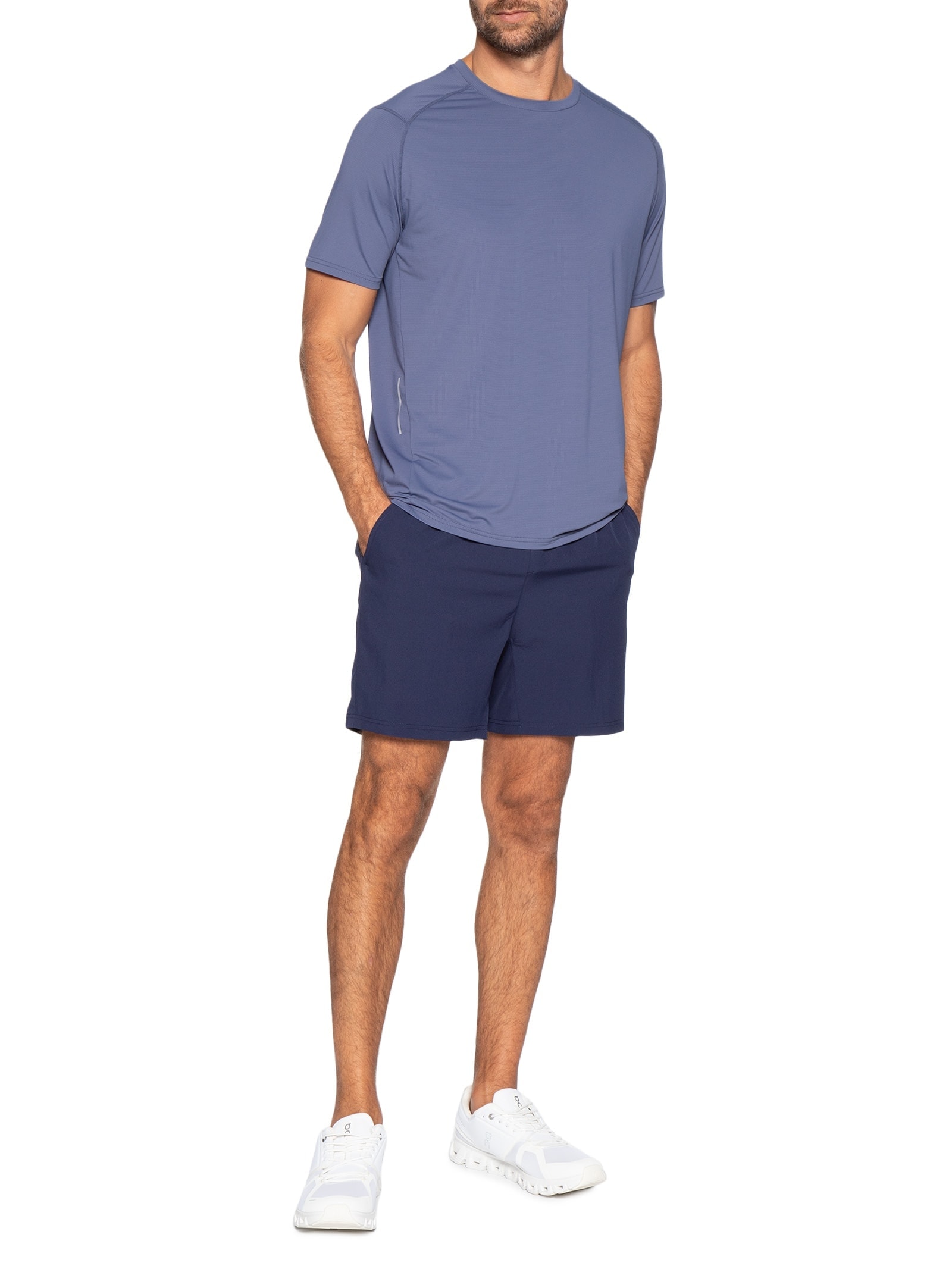 Camiseta Masculina HIIT – Azul Hering Sports