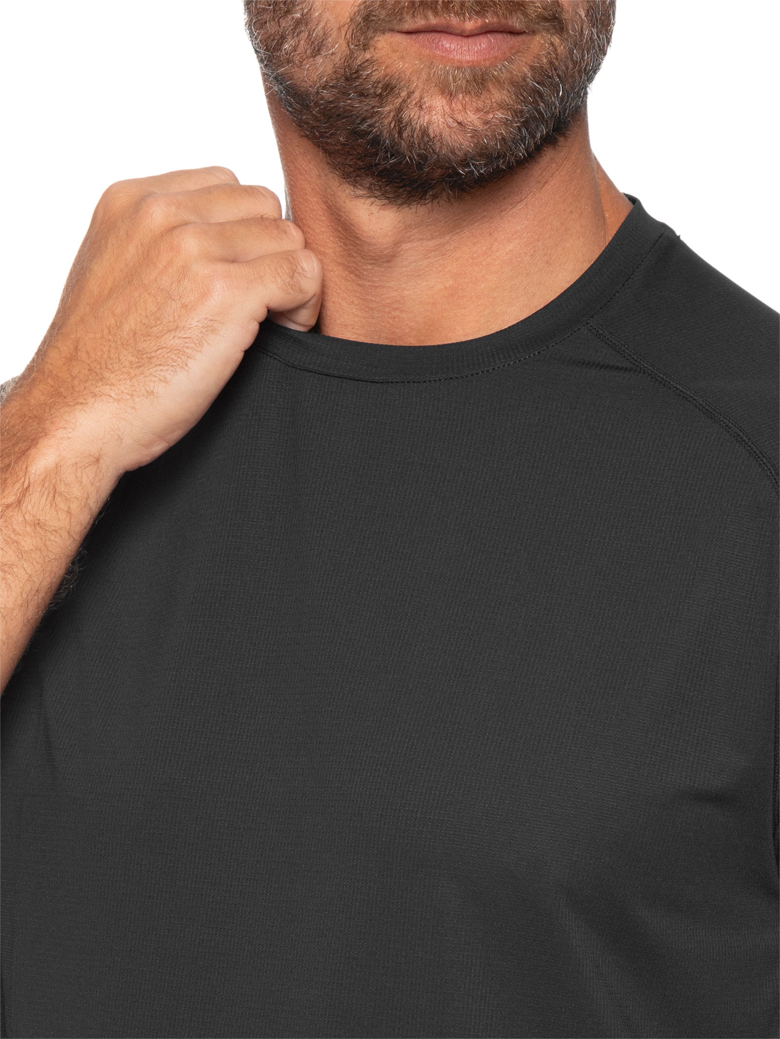 Camiseta Masculina HIIT – Preto Hering Sports