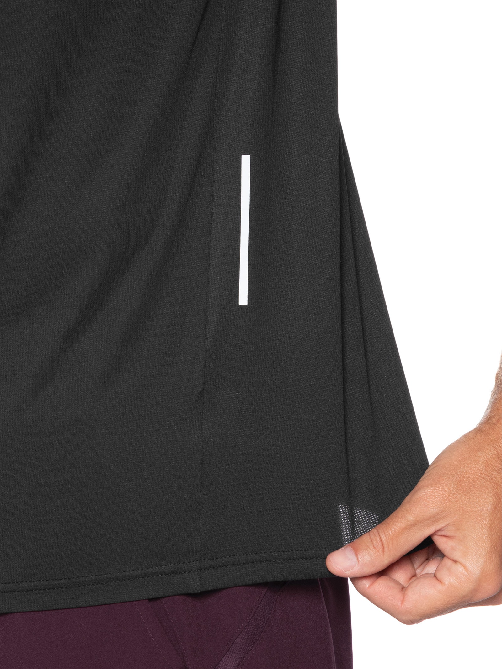 Camiseta Masculina HIIT – Preto Hering Sports