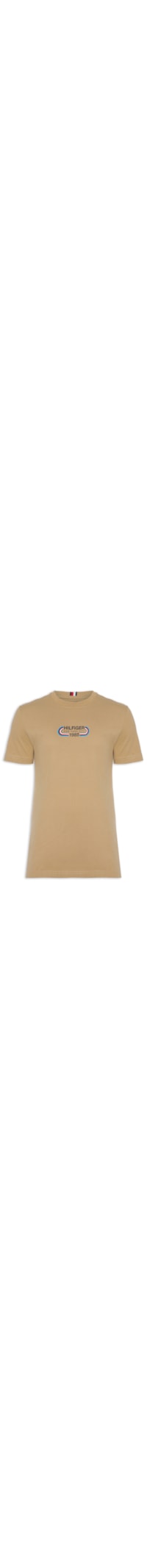 Camiseta Masculina Hilfiger Track - Bege