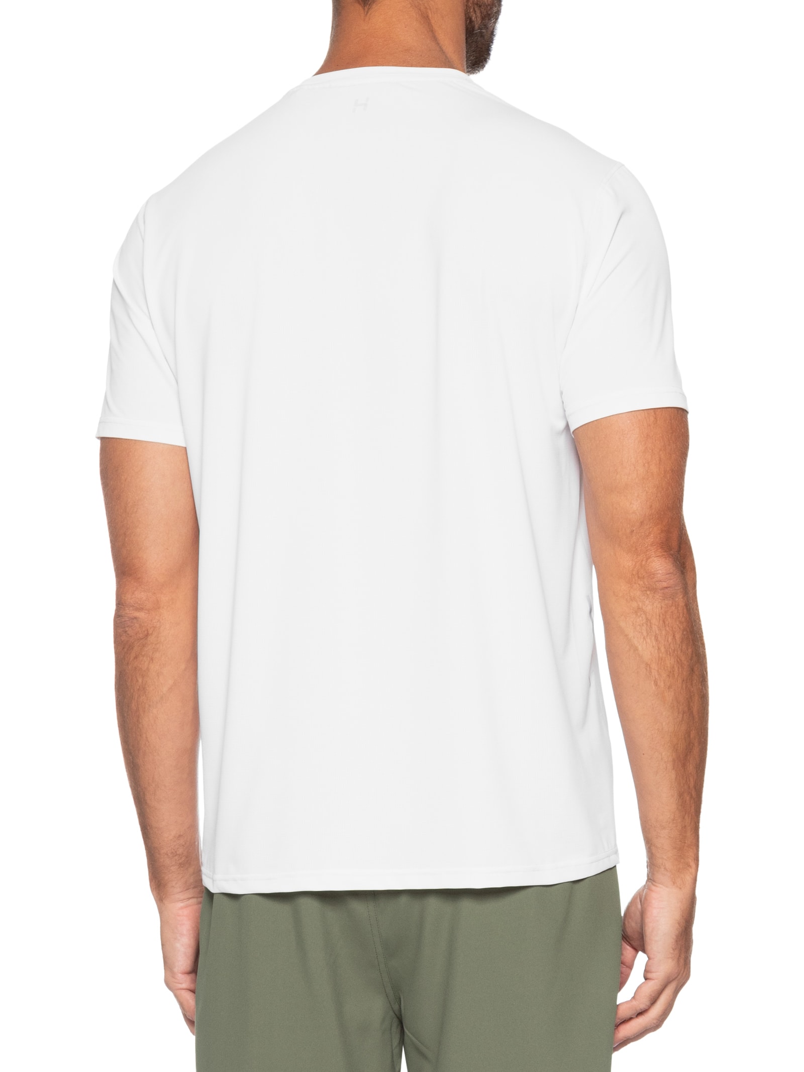 Camiseta Masculina Hit Branco Hering Sports