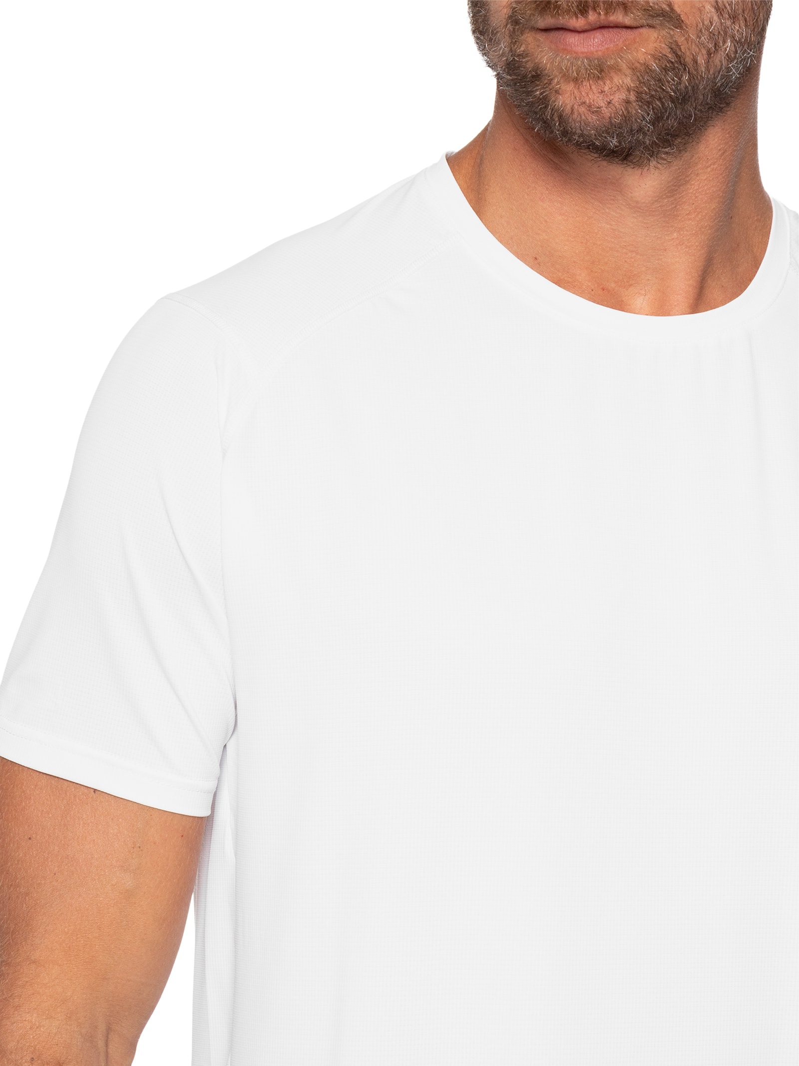 Camiseta Masculina Hit Branco Hering Sports