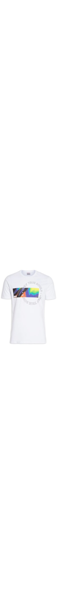 Camiseta Masculina Holographic - Branco