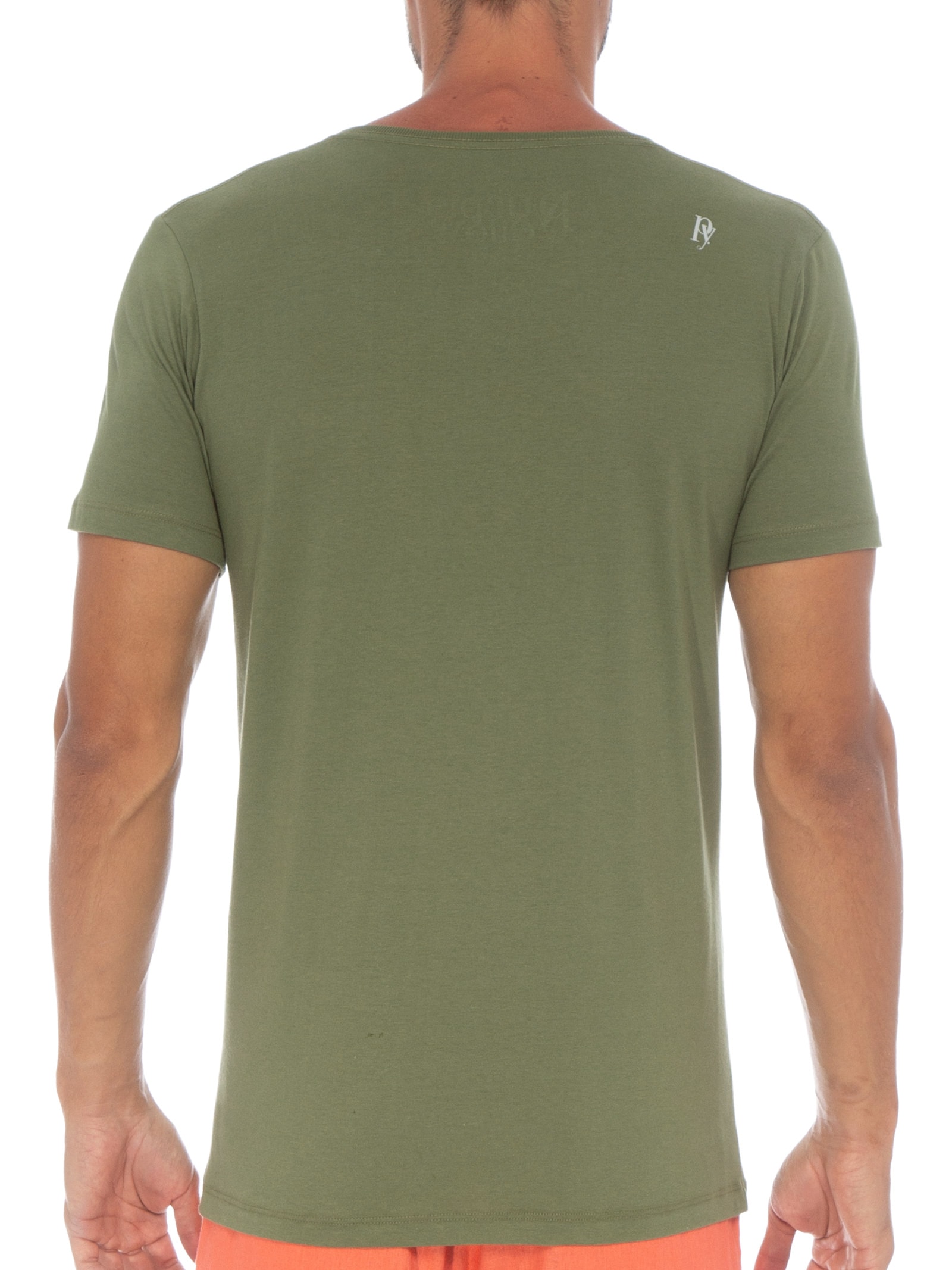 Camiseta Masculina Hope Verde Purple Yellow