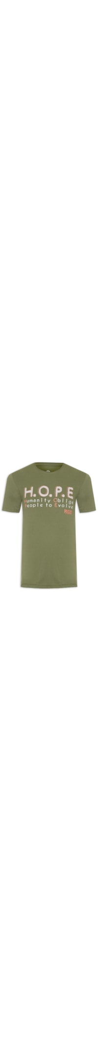 Camiseta Masculina Hope - Verde