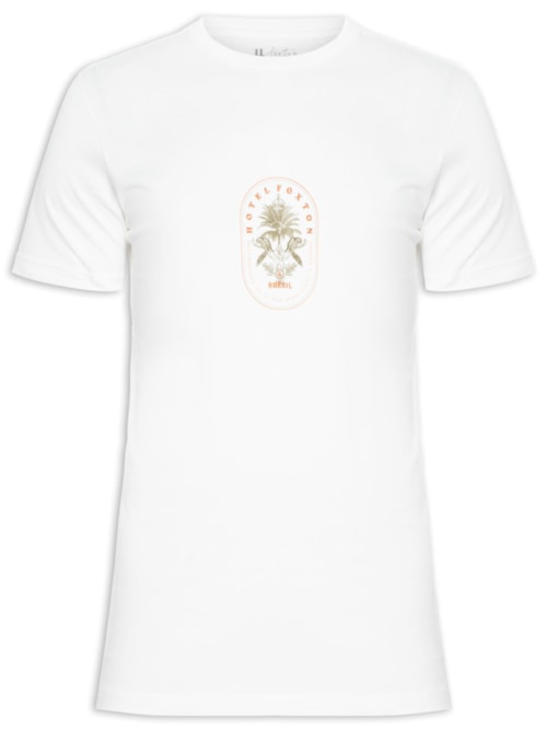 Camiseta Masculina Hotel – Branco