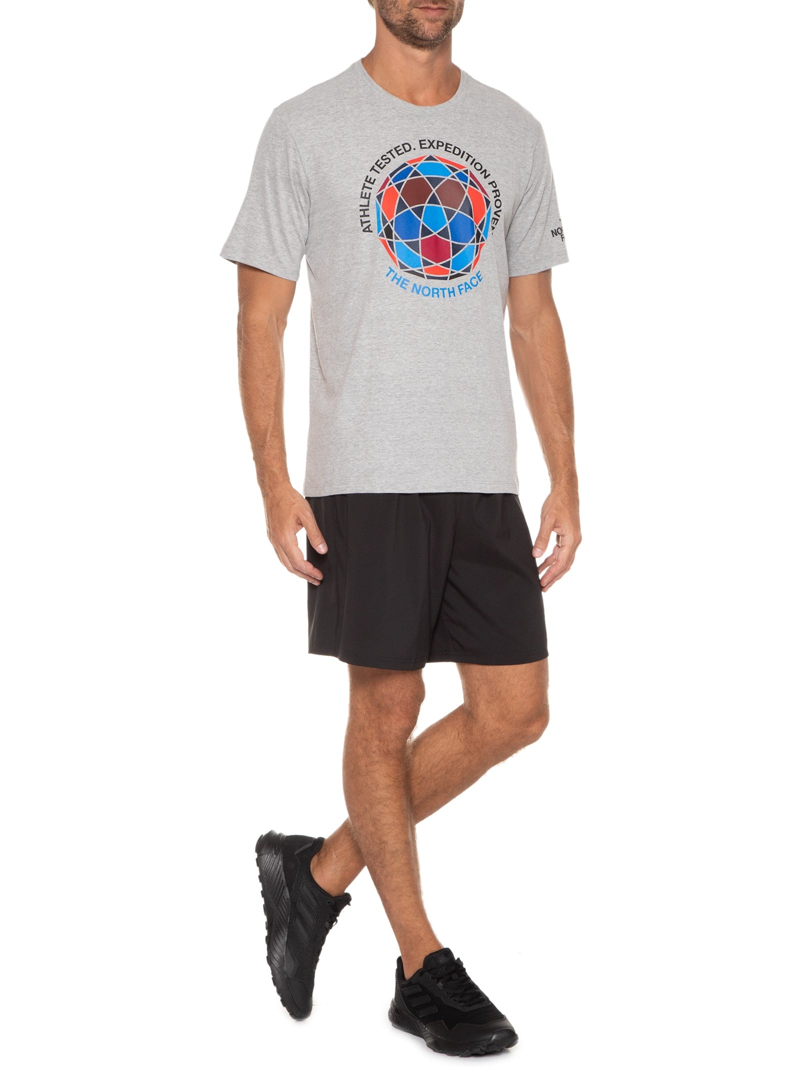 Camiseta Masculina Ic Cinza The North Face