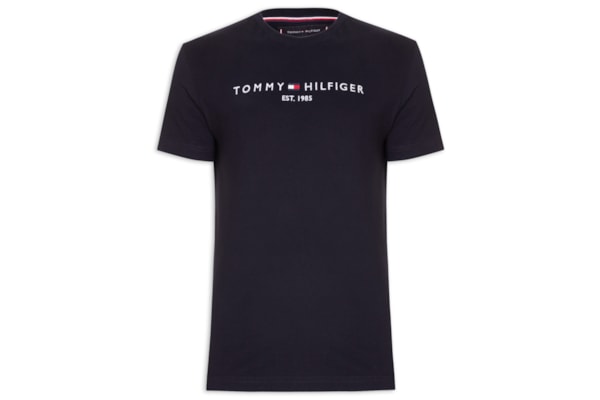 Camiseta Masculina Im Core Tommy Logo Tee - Azul