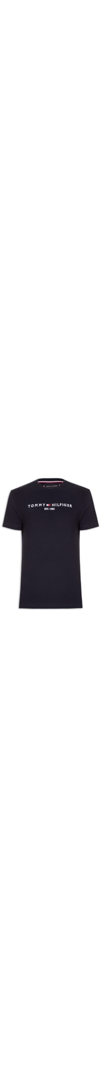 Camiseta Masculina Im Core Tommy Logo Tee - Azul