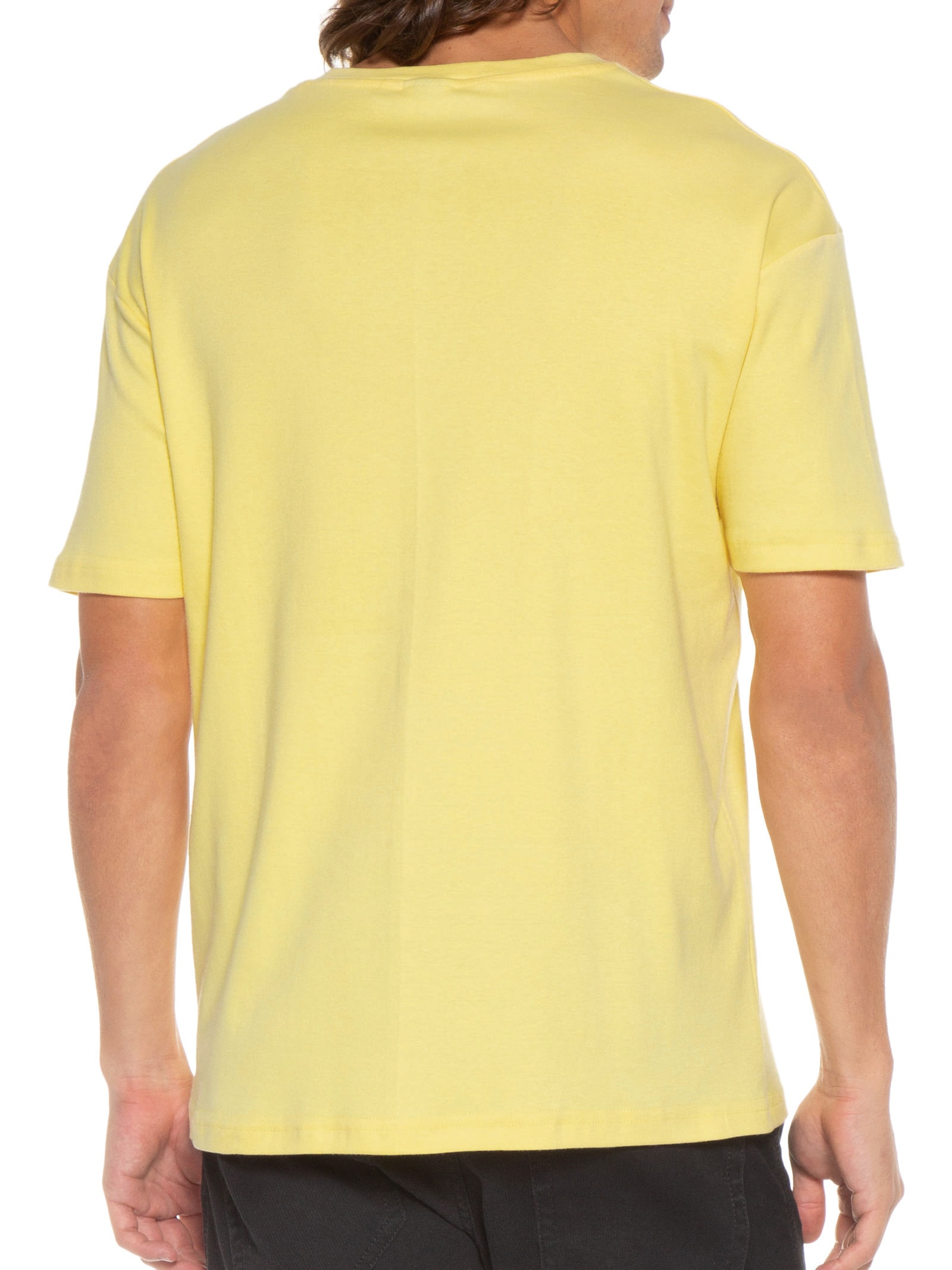 Camiseta Masculina In The City Amarelo Ots