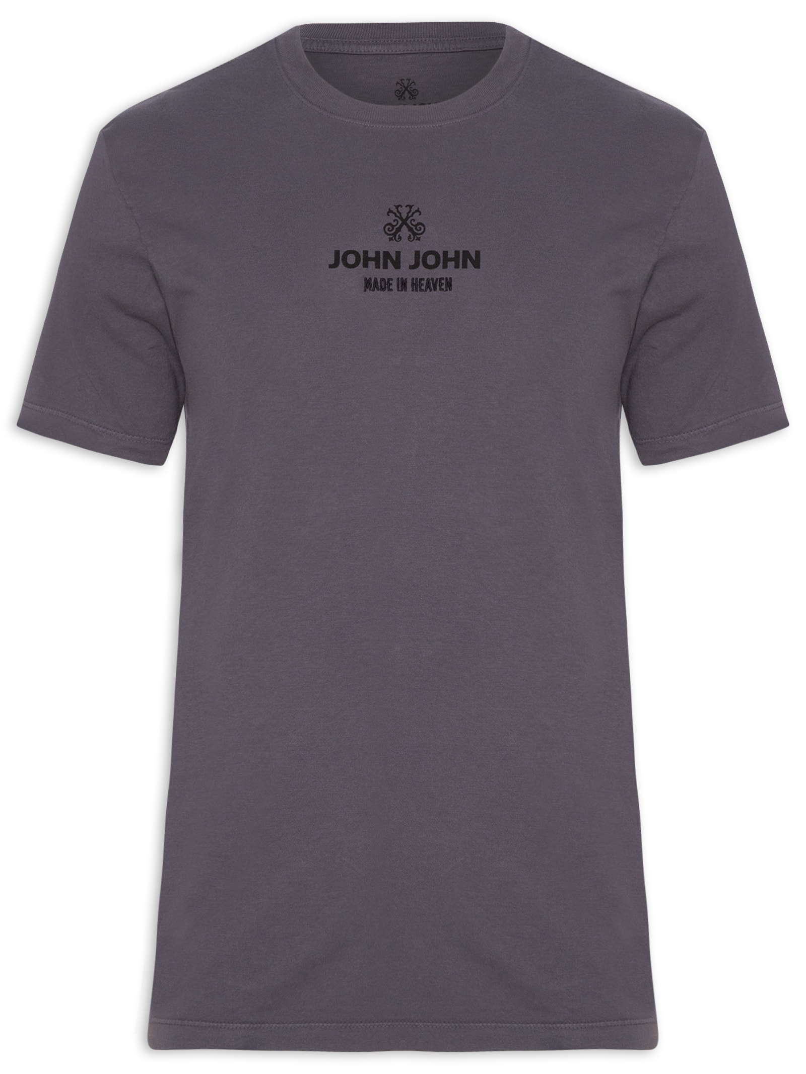 Camiseta Masculina Industry Cinza John John