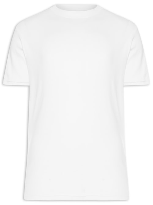 Camiseta Masculina Interlock New – Off White