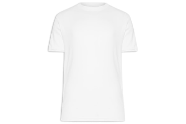 Camiseta Masculina Interlock New - Off White