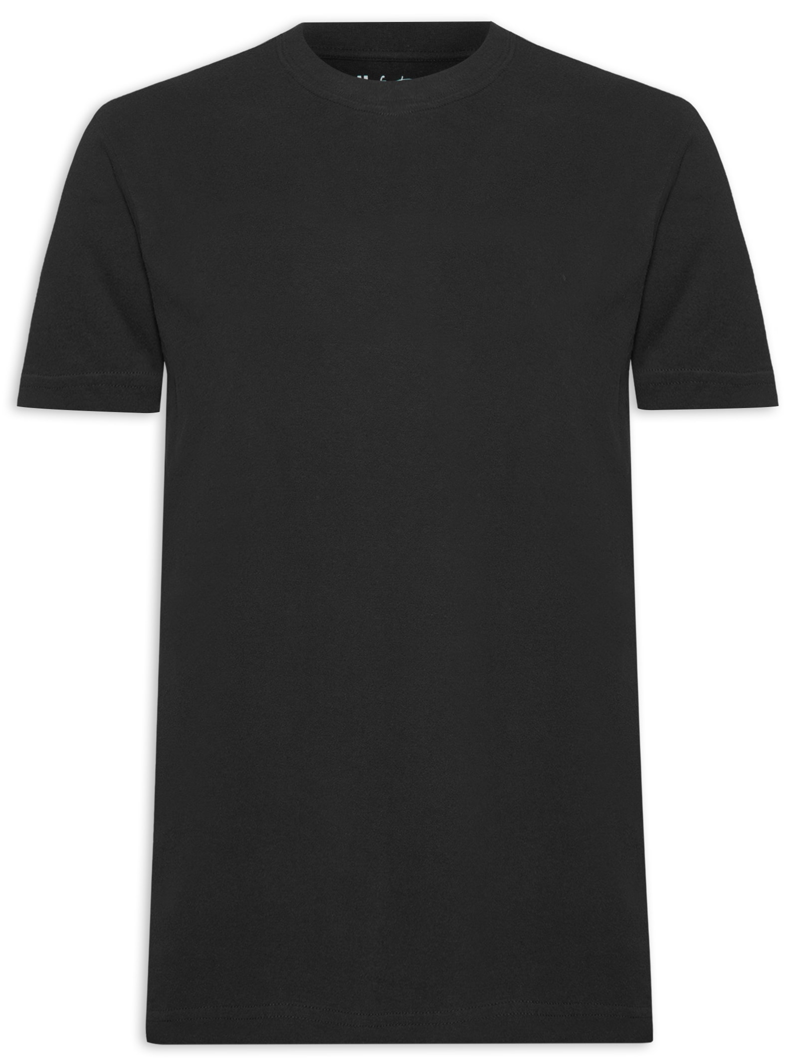 Camiseta Masculina Interlock New Preto Foxton