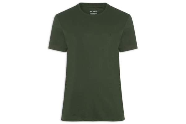 Camiseta Masculina Interlock Pima – Verde