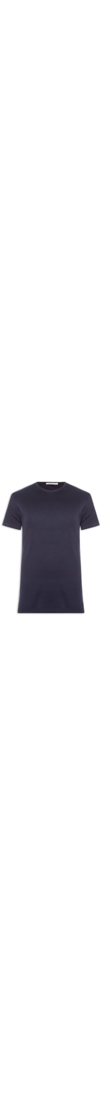 Camiseta Masculina Interloque Modal Soft - Azul
