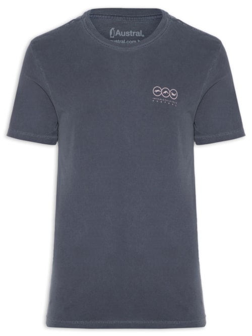 Camiseta Masculina Invisible – Azul