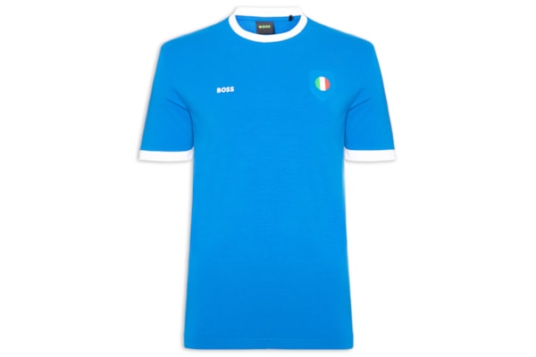 Camiseta Masculina Itália Copa Lux Tee - Azul