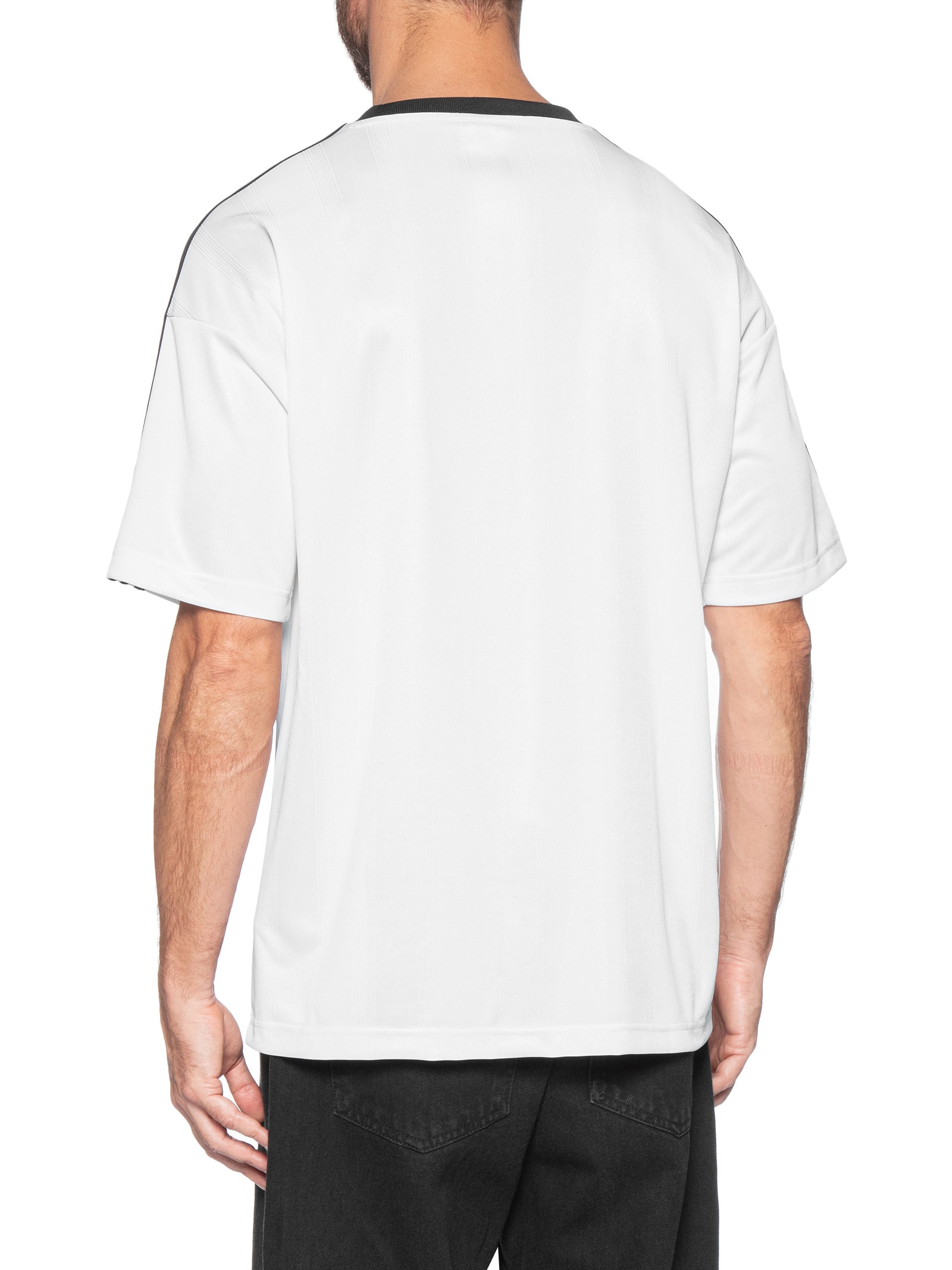 Camiseta Masculina Jacquard Jersey Branco Adidas Originals