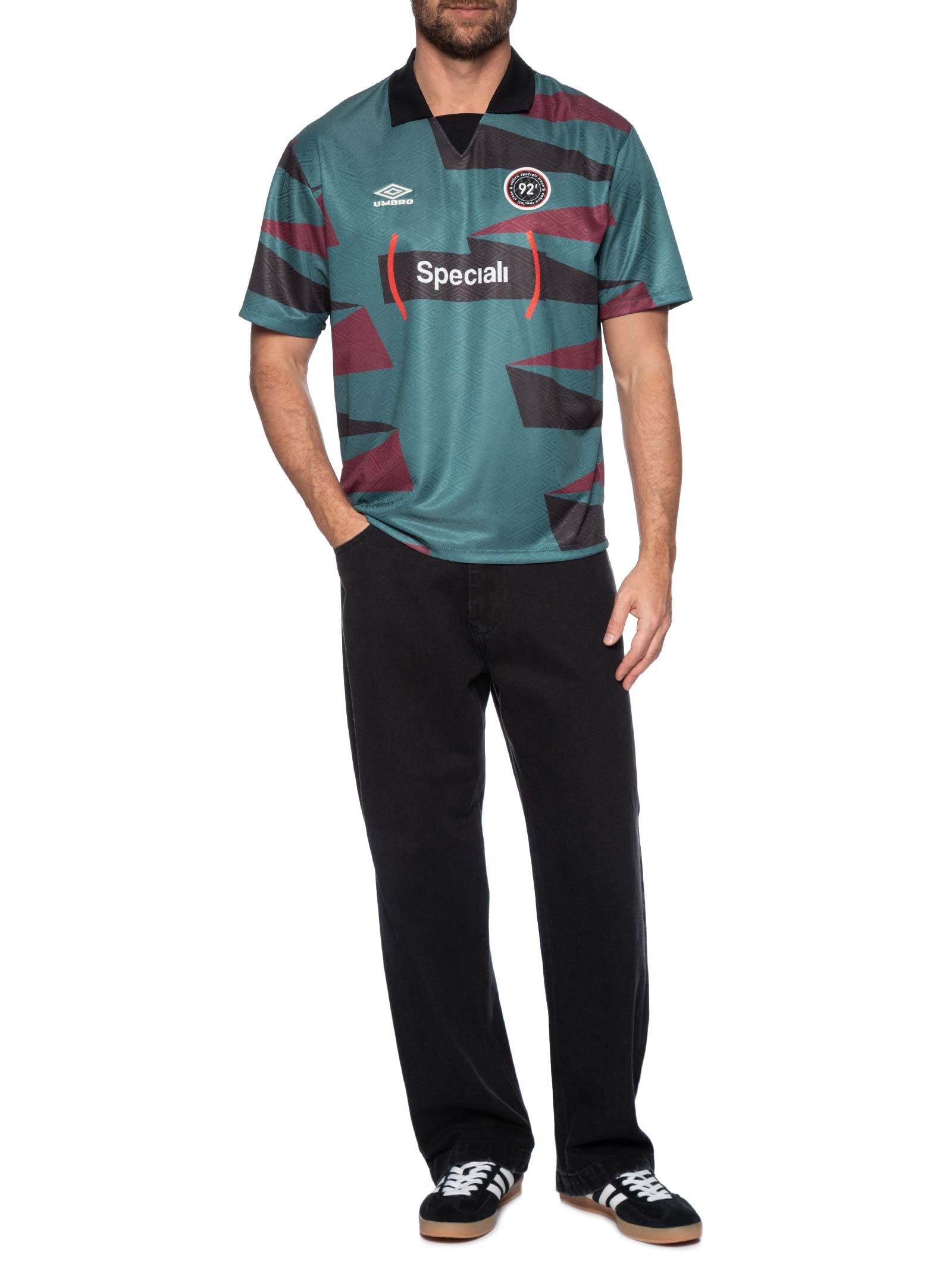 Camiseta Masculina Jersey 92 - Verde - Umbro