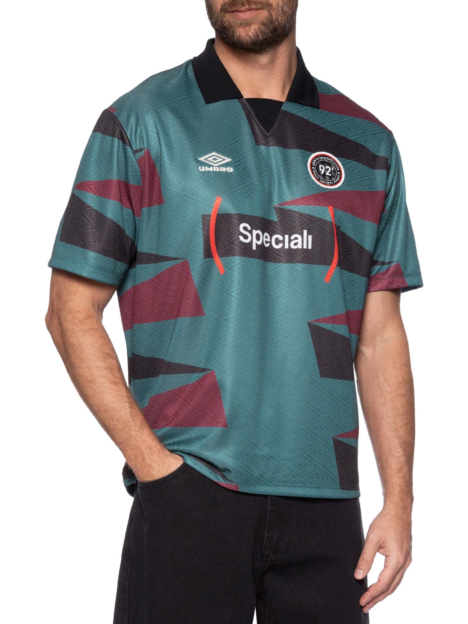 Camiseta Masculina Jersey 92 - Verde - Umbro