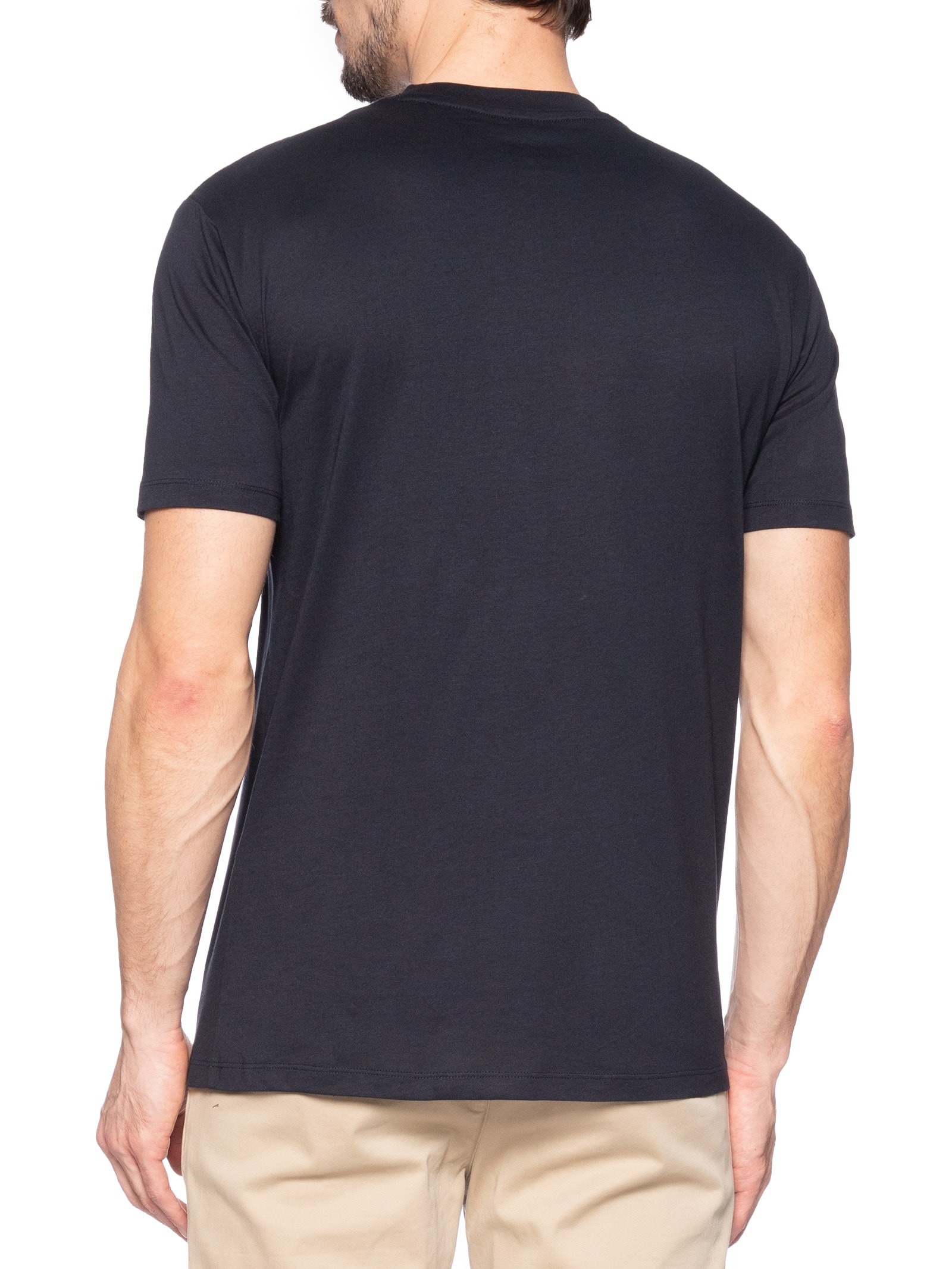 Camiseta Masculina Jersey Azul Armani Exchange