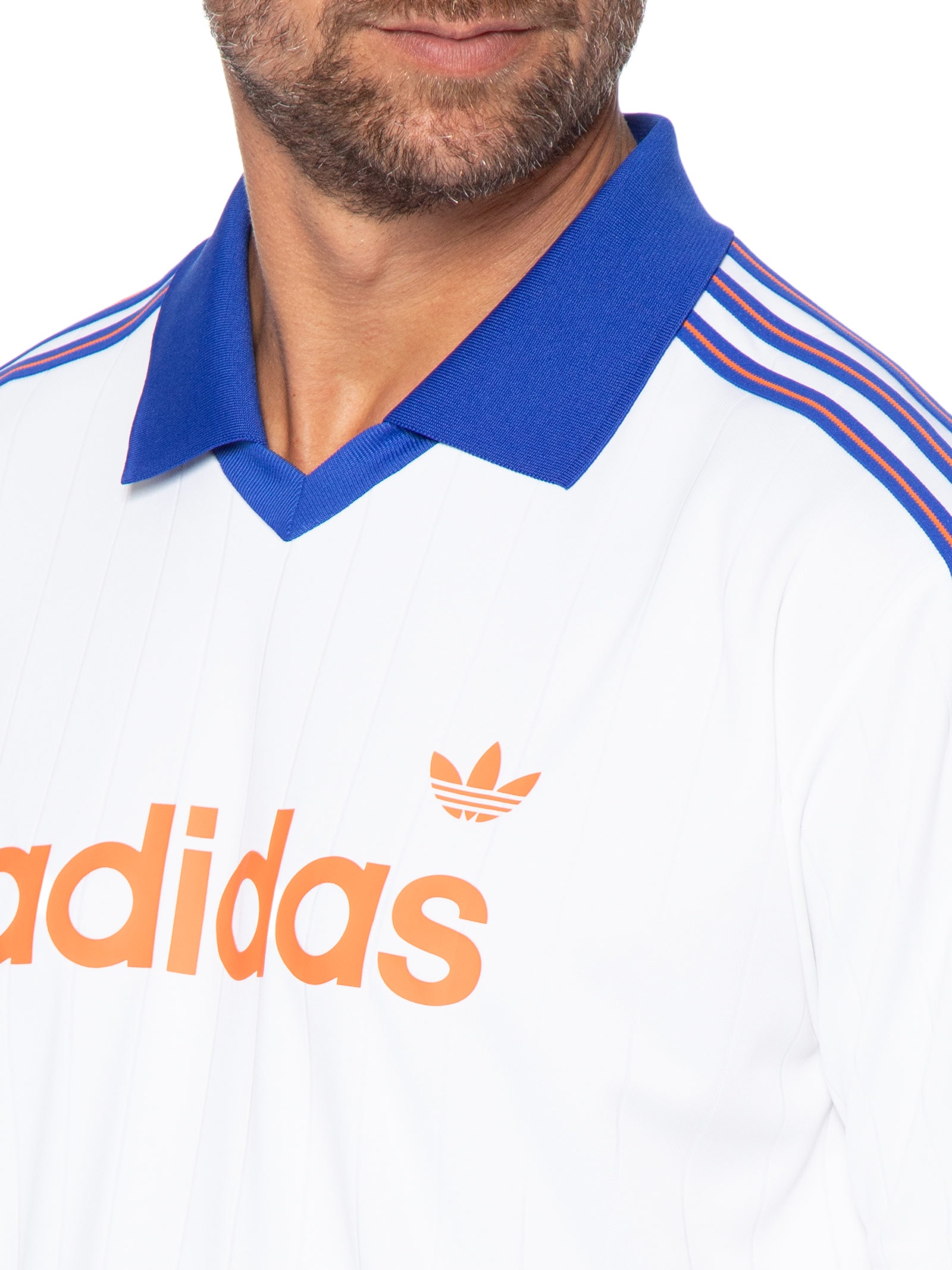 Camiseta Masculina Jersey Sport Branco Adidas Originals