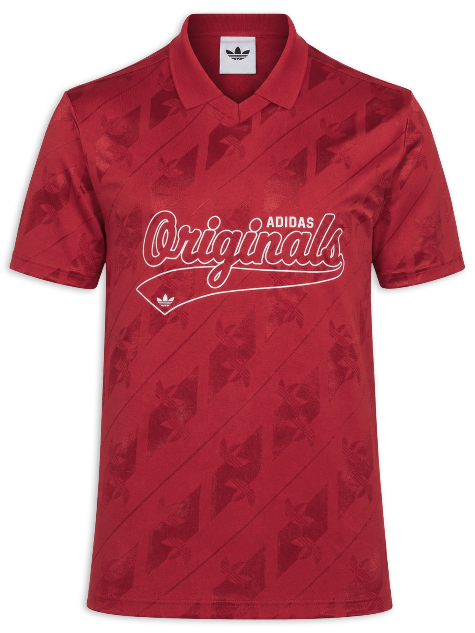 Camiseta Masculina Jersey Sport Classic Vermelho Adidas Originals